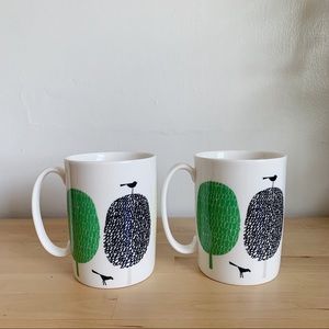 NEW Kate Spade Lenox Hopscotch Drive Mugs